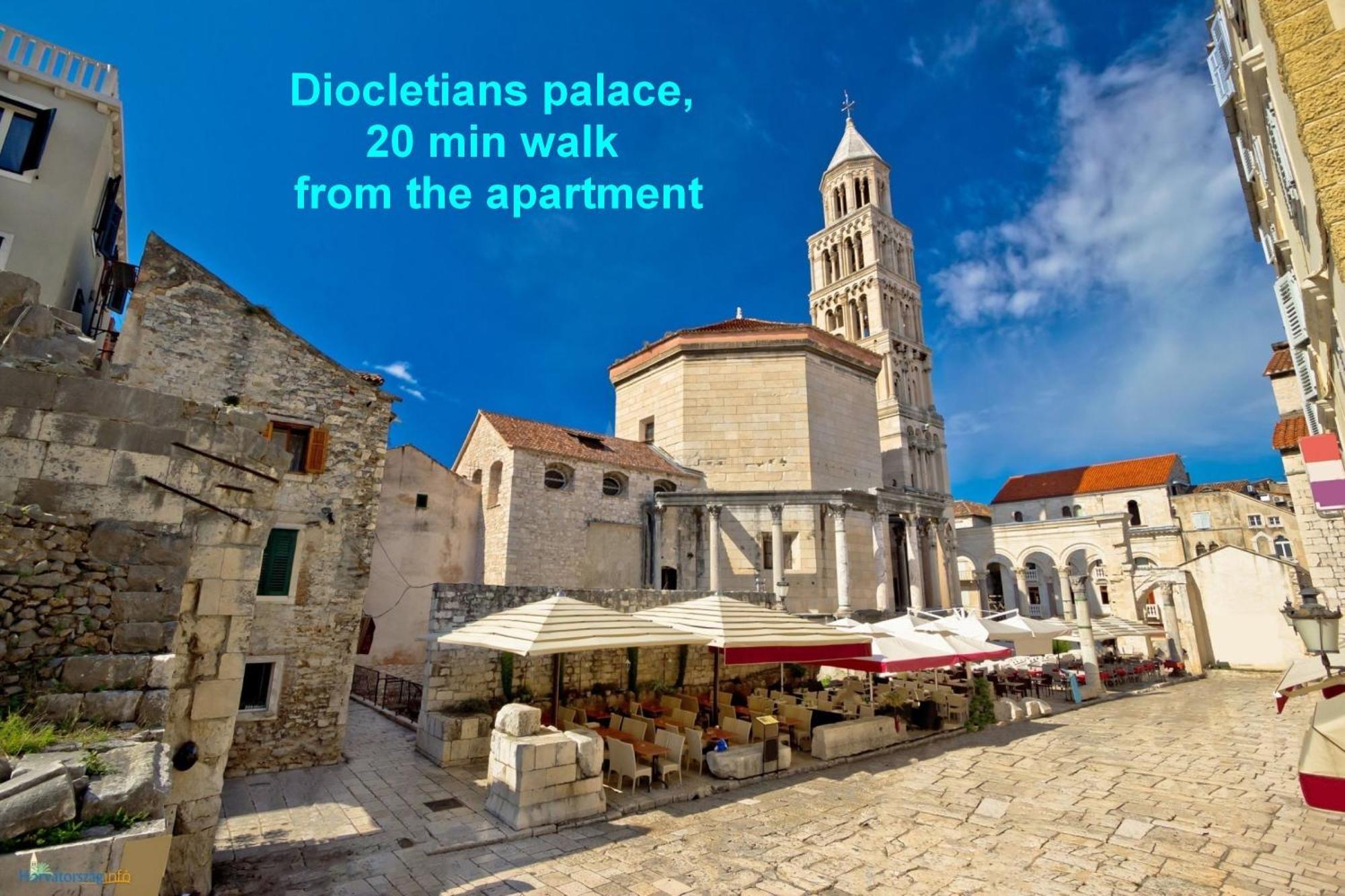 Adriatic Retreat Meje, 4 Min Walk To The Beach Split Bagian luar foto